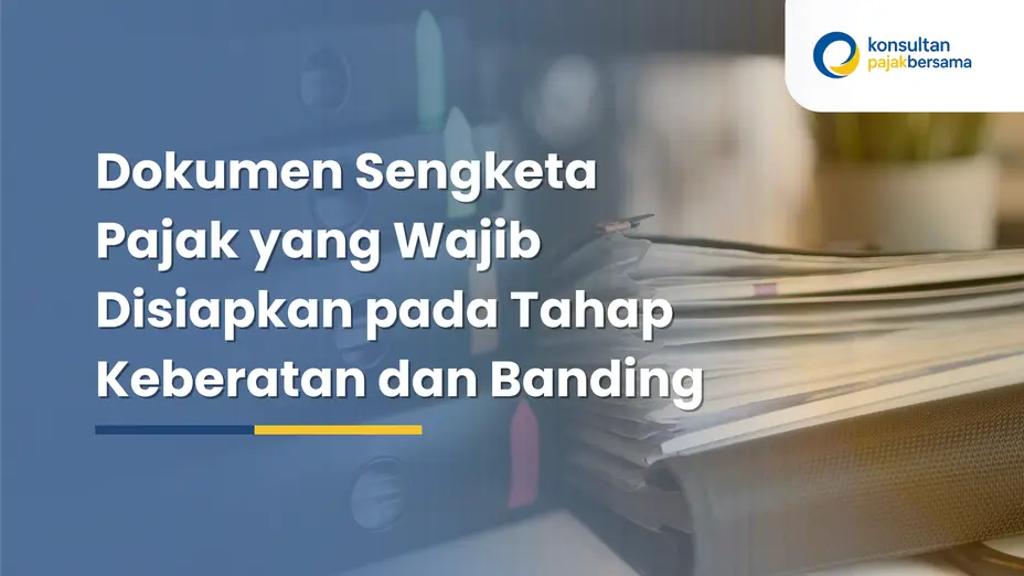 dokumen sengketa pajak