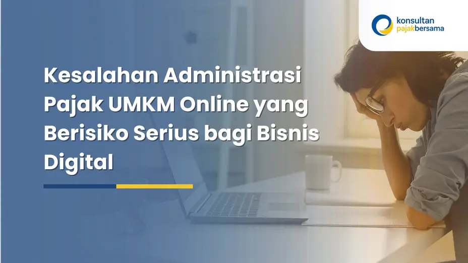 kesalahan administrasi pajak UMKM online