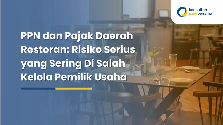 PPN dan pajak daerah restoran