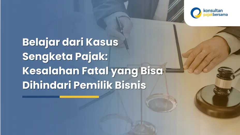 belajar dari kasus sengketa pajak