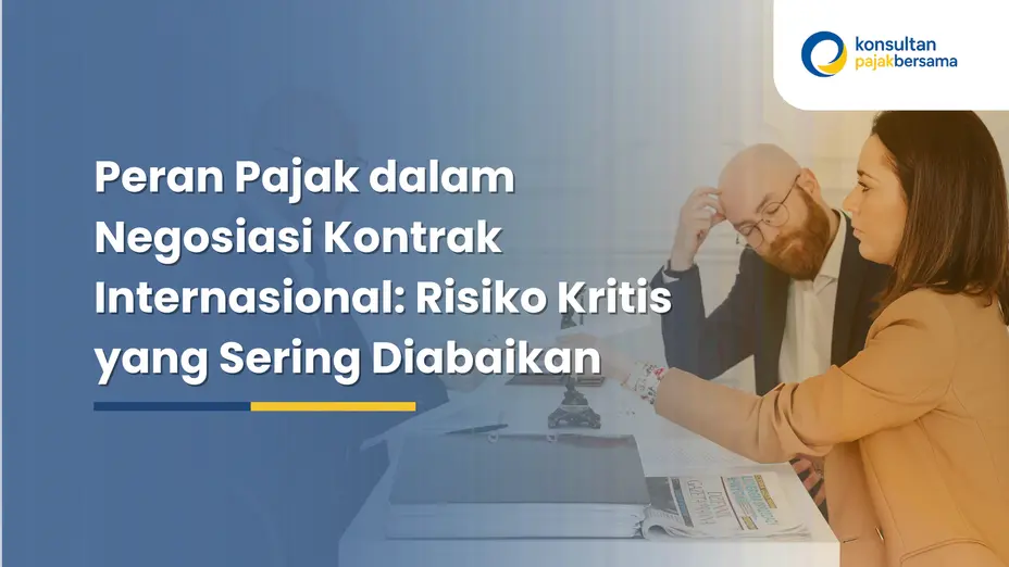 peran pajak dalam negosiasi kontrak internasional