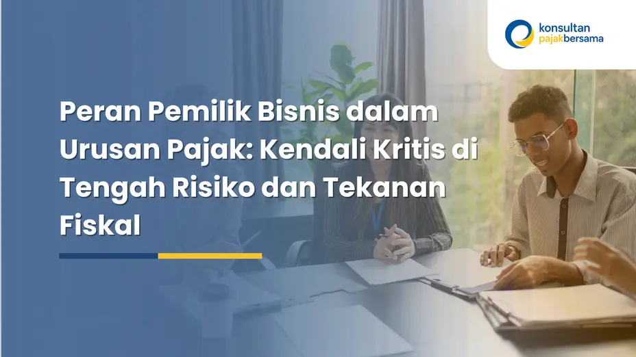 peran pemilik bisnis dalam urusan pajak